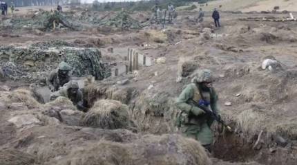 Британское минобороны показало процесс обучения боевиков ВСУ позиционной войне
