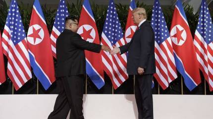 Они все же встретились. В Сингапуре прошла встреча лидеров Северной Кореи и США