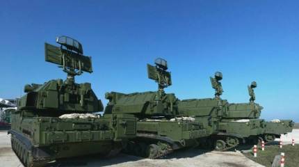 Установлен состав ЗРК "Тор-М2"
