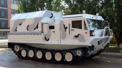 В Кургане разрабатывают новую боевую машину на базе вездехода ТМ140