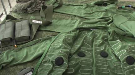 В Минобороны показали испытания новой армейской экипировки с электрическим обогревом