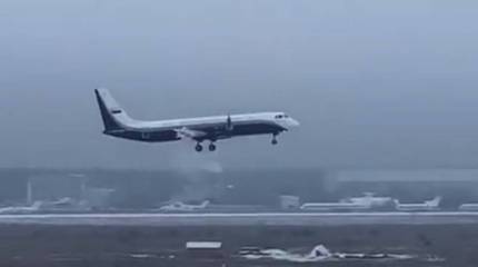 Новый российский перспективный турбовинтовой Ил-114-300 совершил первый полёт