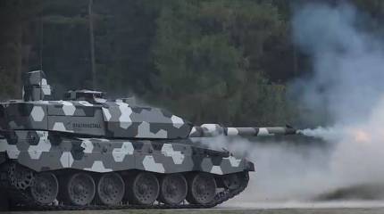 Rheinmetal показал испытания перспективной 130-мм танковой пушки Next Generation (NG) 130