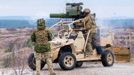 По стопам российских десантников в СВО: канадская армия испытывает багги Polaris с ПТРК