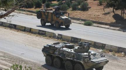 Российско-турецкий патруль впервые прошёл по всему маршруту трассы М-4 в Сирии