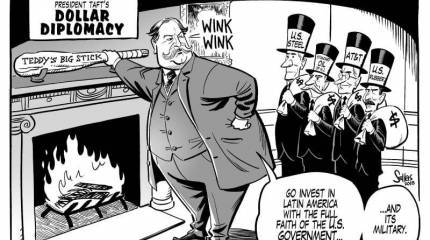 «Долларовая дипломатия» как попытка установления региональной гегемонии США