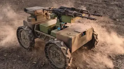Робот с автоматами. Новый НРТК для ВСУ