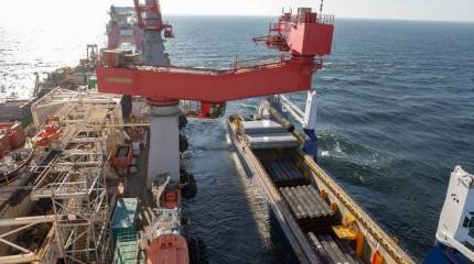 Газопровод "Северный поток-2" будет полностью построен к концу года