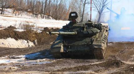 Минобороны России: на Донецком участке фронта ВС России подбили четыре вражеских танка, включая Leopard 2