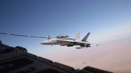 Как F-18 "протаранил" "Геркулес": озвучены детали декабрьского инцидента