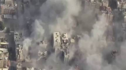 Премьер Израиля выложил видео разрушительных ударов по Газе, призвав военных «продолжать изо всех сил»