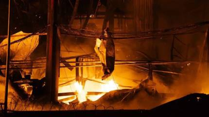 Появляются первые сообщения о поражении подстанций на 750 кВ на Украине