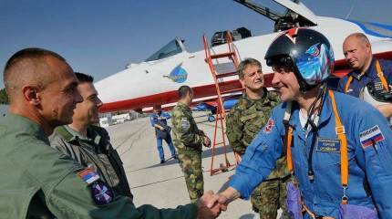 В Сербии начались совместные с Россией учения авиации "Барс-2018"