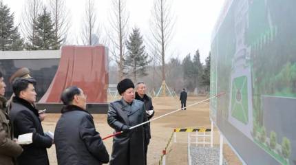 Глава КНДР посетил строящийся мемориал в честь корейцев, воевавших в России