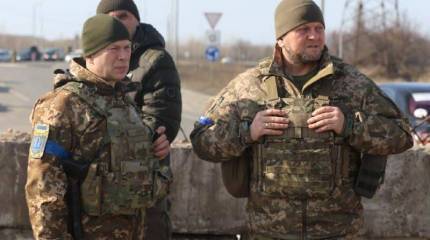 Главком ВСУ пожаловался на обстановку под Артемовском председателю Комитета начальников штабов США