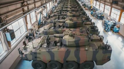 Израильская компания оснастит бронетехнику ЕС сеткомётами для защиты от дронов