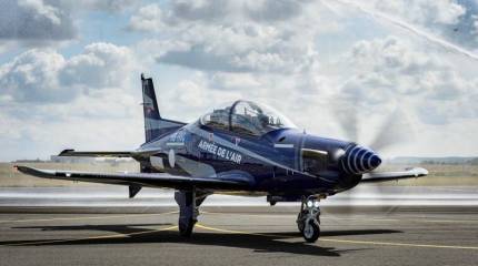 Франция получила первые швейцарские УТС Pilatus