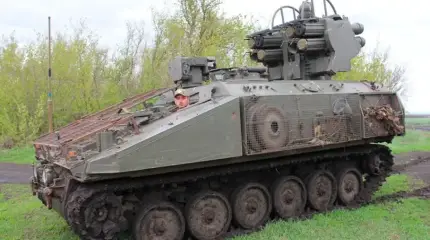Редкая ракетная установка ПВО Stormer HVM замечена у одной из бригад ВСУ