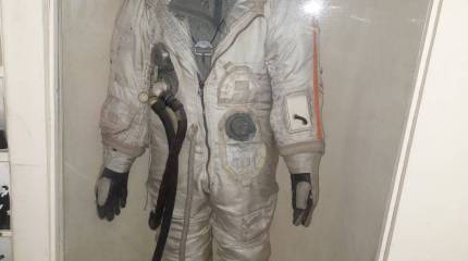Скафандр «Ястреб» для работы в открытом космосе