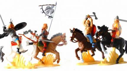 Битва на столе. Викинги