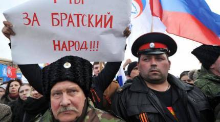 На Украине звучат призывы сажать в тюрьму за георгиевские ленты и расстреливать протестующих на востоке страны