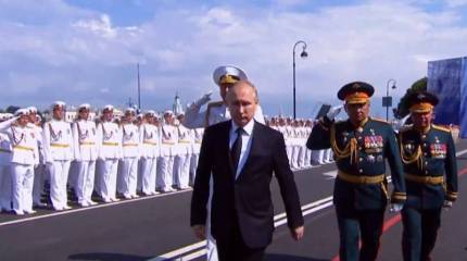 В Санкт-Петербурге прошёл Главный военно-морской парад