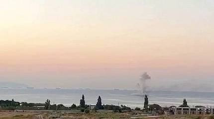 Сегодня ночью два корабля ВМФ России отразили атаку морскими беспилотниками на военно-морскую базу Новороссийск