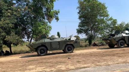 Армия Мьянмы получила партию модернизированных БРДМ-2МС