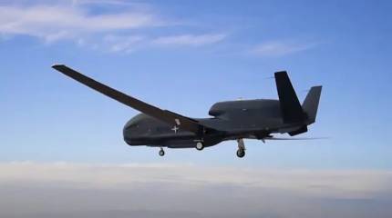 Разведывательный БПЛА ВВС США 4-5 июня проводит над Чёрным морем в 2 раза больше времени, чем прежде