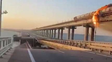 Владимир Путин: Авторы, исполнители и заказчики теракта на Крымском мосту  - спецслужбы Украины