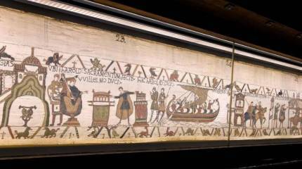 Загадки «Гобелена из Байё». «Разговор втроем»