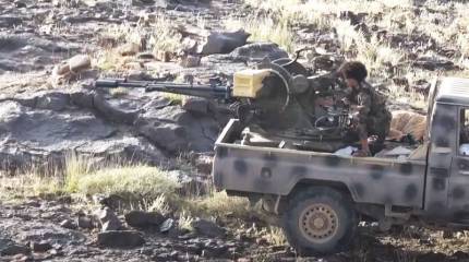 На представленном видео атаки со стороны йеменских хуситов в регионе Мариб просматривается тактика группировки