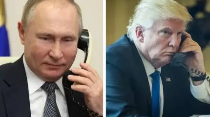 Путин поздравил Трампа с днём рождения, заодно обсудив Украину