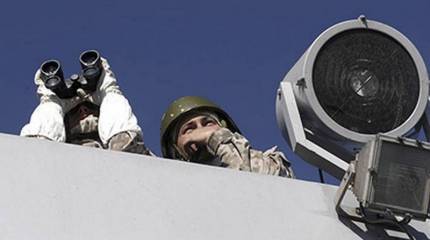 Латвийские пограничники опять обнаружили российские корабли