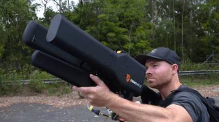 Компания DroneShield представила пушку-антенну для обезвреживания беспилотников