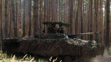 Боевая машина пехоты БМП-3 получила новую динамическую защиту