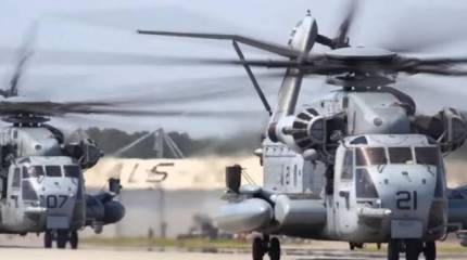 Командование США объявило о полномасштабном производстве вертолёта CH-53K для Корпуса морской пехоты