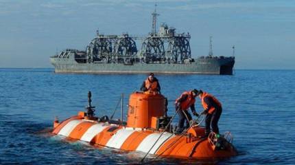 На Чёрном море прошли учения по спасению затонувшей подлодки