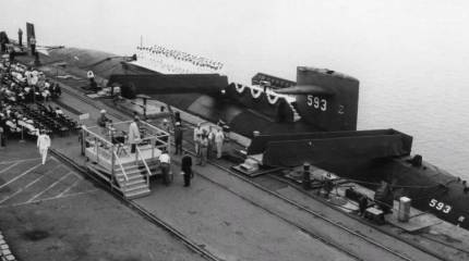 ВМС США начали публикацию документов о гибели подлодки Thresher