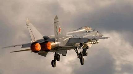 Экипажи самолётов ЗВО выполнили перехват «противника» в стратосфере