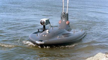 Безэкипажный катер Owl Mk II из девяностых