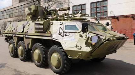 Украина принимает на вооружение экспортную модель БТР-4