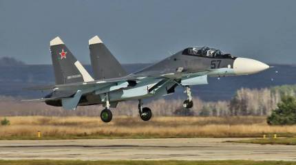 Очередной Су-30СМ в Липецке