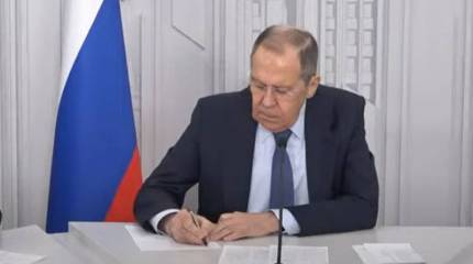 Украинский режим совершенно несамостоятелен: пресс-конференция главы МИД России