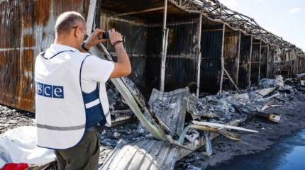 ОБСЕ: условия перемирия в ДНР не соблюдаются