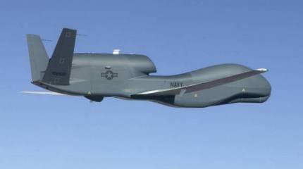Американский беспилотник RQ-4B Global Hawk провёл разведку закрытого района у Крыма