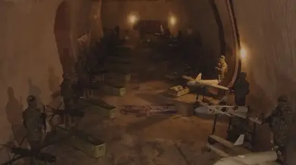 Проиранские силы в Ираке показали свою подземную базу с дронами-камикадзе