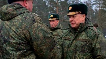 Генерал Салюков прибыл в Беларусь для проверки боеготовности региональной группировки войск