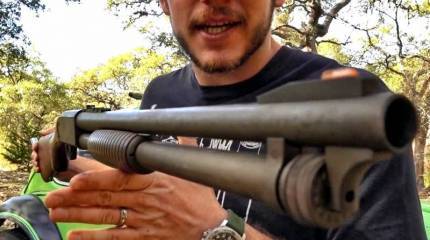 Сверхбыстрый помповый самозарядный автоматический дробовик