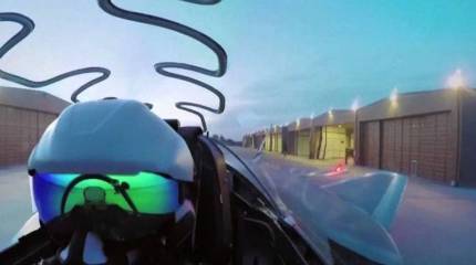 В Китае показали авиабазу J-20 с "термоангарами"